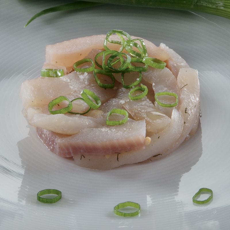 Lanières de filets de perches fumés à l’huile citronnée
